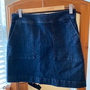 Loft Denim Skirt with pockets
